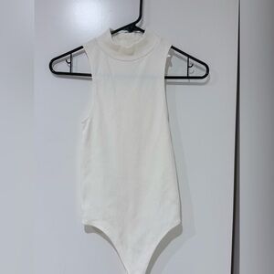 Bluenotes Cream Sleeveless Women’s Bodysuit